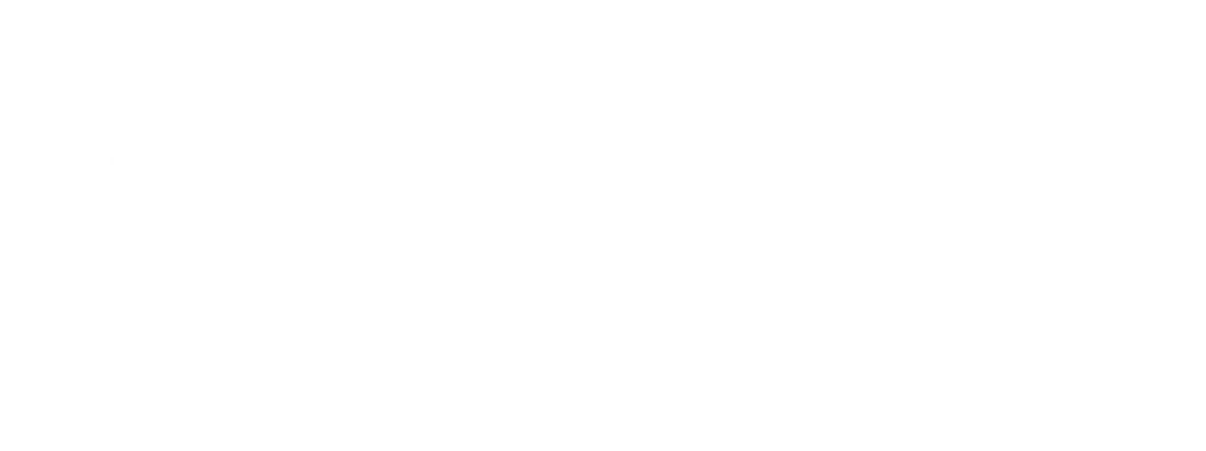 Maxgear Sports Logo White